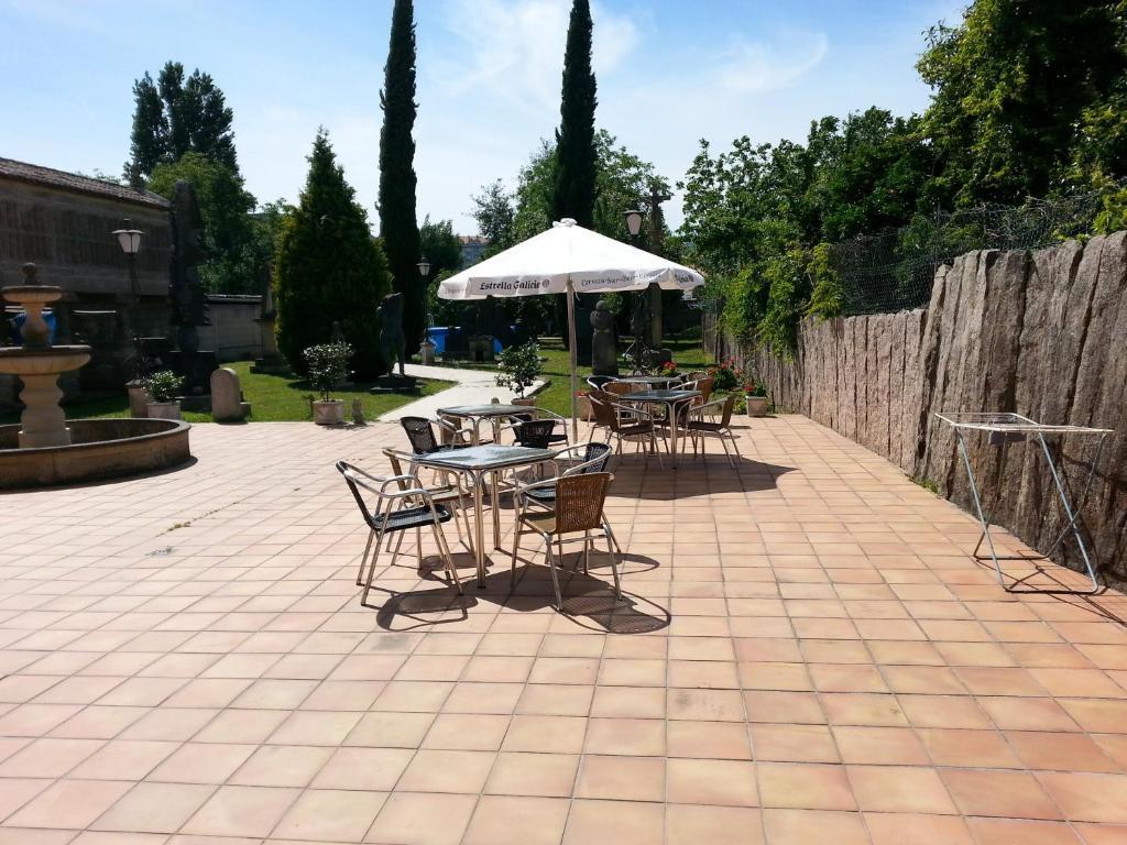 Albergue Villa San Clemente Tui Bagian luar foto